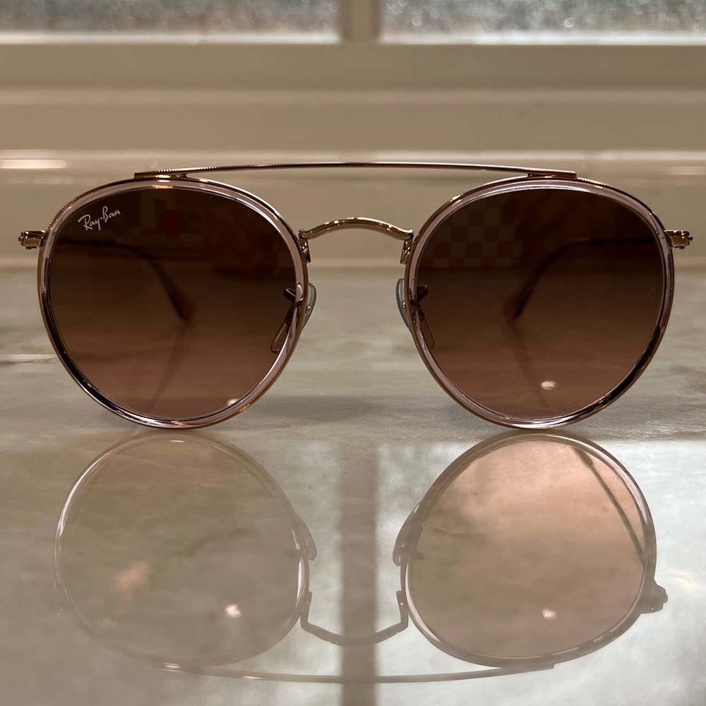 Authentic Ray-Ban RB3647N 9069A5 51-22 Copper/Bronze-Copper Brown Gradient